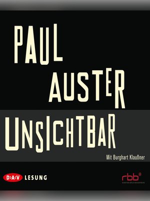 cover image of Unsichtbar